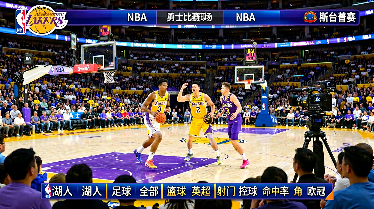 NBA湖人 vs 勇士比赛现场